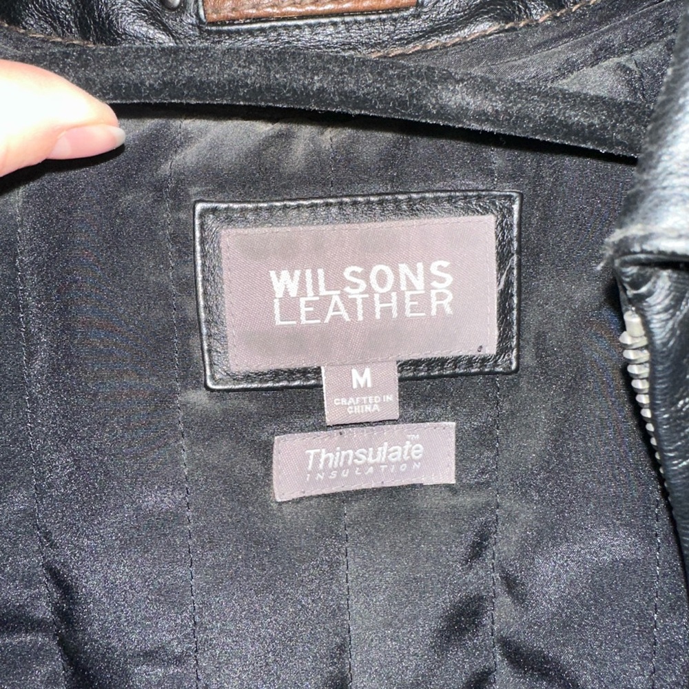 Wilsons Vintage Leather Jacket - Picture 3 of 12